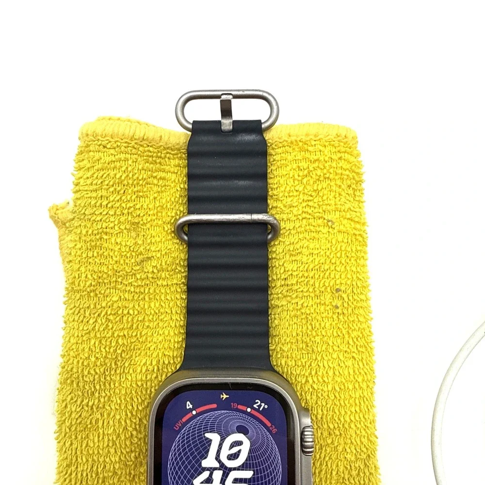 Apple Watch Ultra 1st Gen 49mm GPS + Cellular Titanium 32GB Ocean Band Good